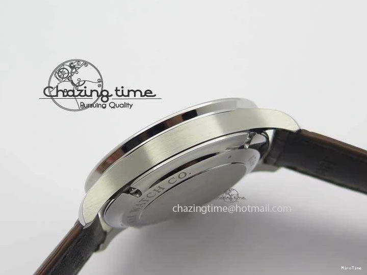 MIROTIME 0721 Supportive Portuguese Chrono IW371431 ZF 1:1 Best Edition Gray Dial On Brown Leather Strap A79350 (Slim Movement) 7261